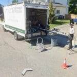 truck on google maps